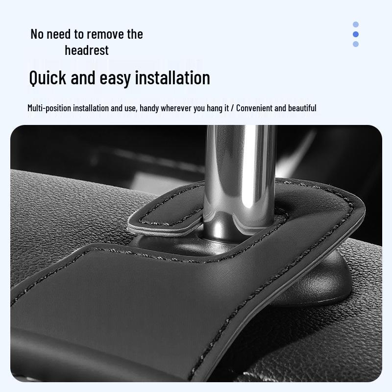 Multifunctional Car Seat Back Hook and Cup Holder Organizer