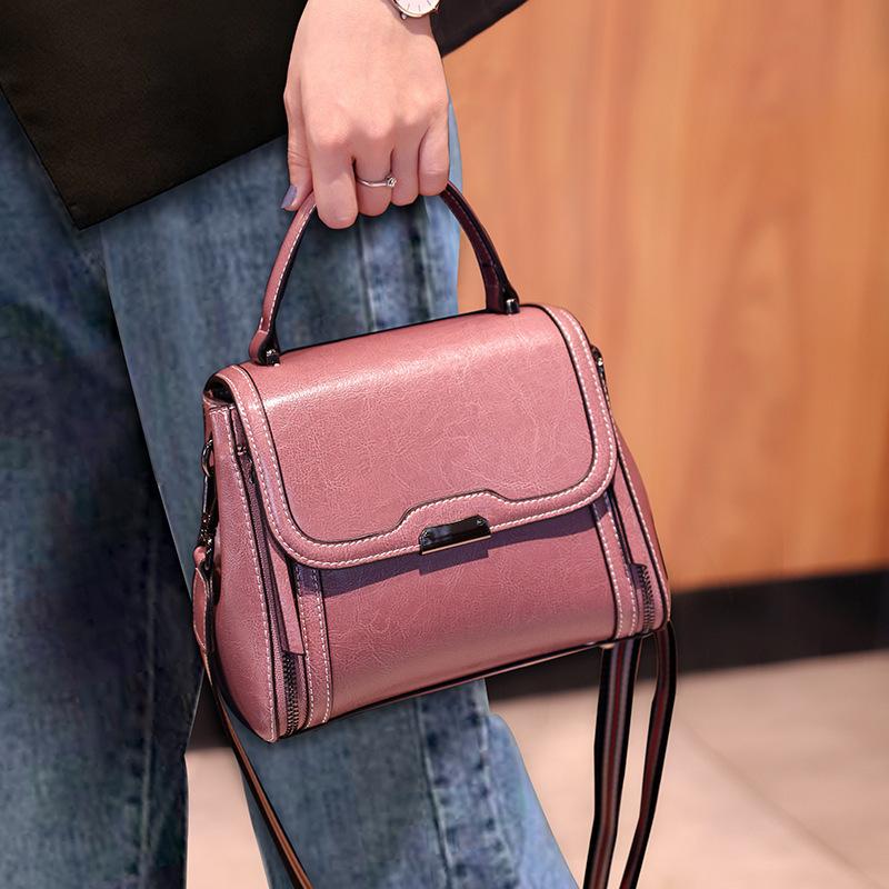 Spring and Summer Crossbody Bags for Women, Niche Design Bags for Women, Leather Single-shoulder Handbags
