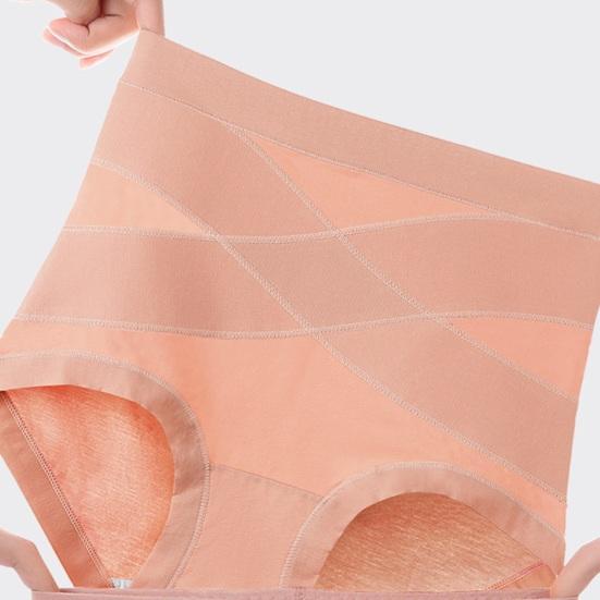 Leakproof Tummy Control Panties Breathable High-Waisted Women Underwear Seamless Comfort Body Shaper