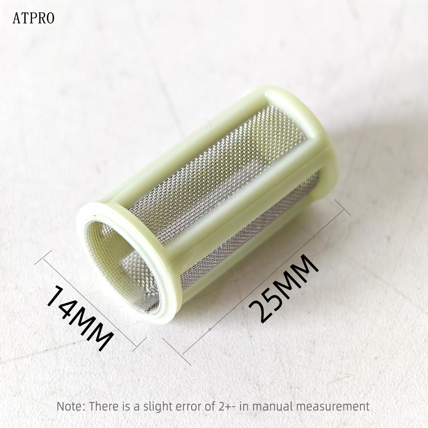 5PCS Non-Original SATA Self-cleaning Filter Screen Green Cylinder Suitable For Both Oil And Water Applications With Filter Paint 5pcs