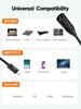 CableCreation USB C to XLR Cable, approx. 1 meter, Type C to XLR Male Connector with Audio Output