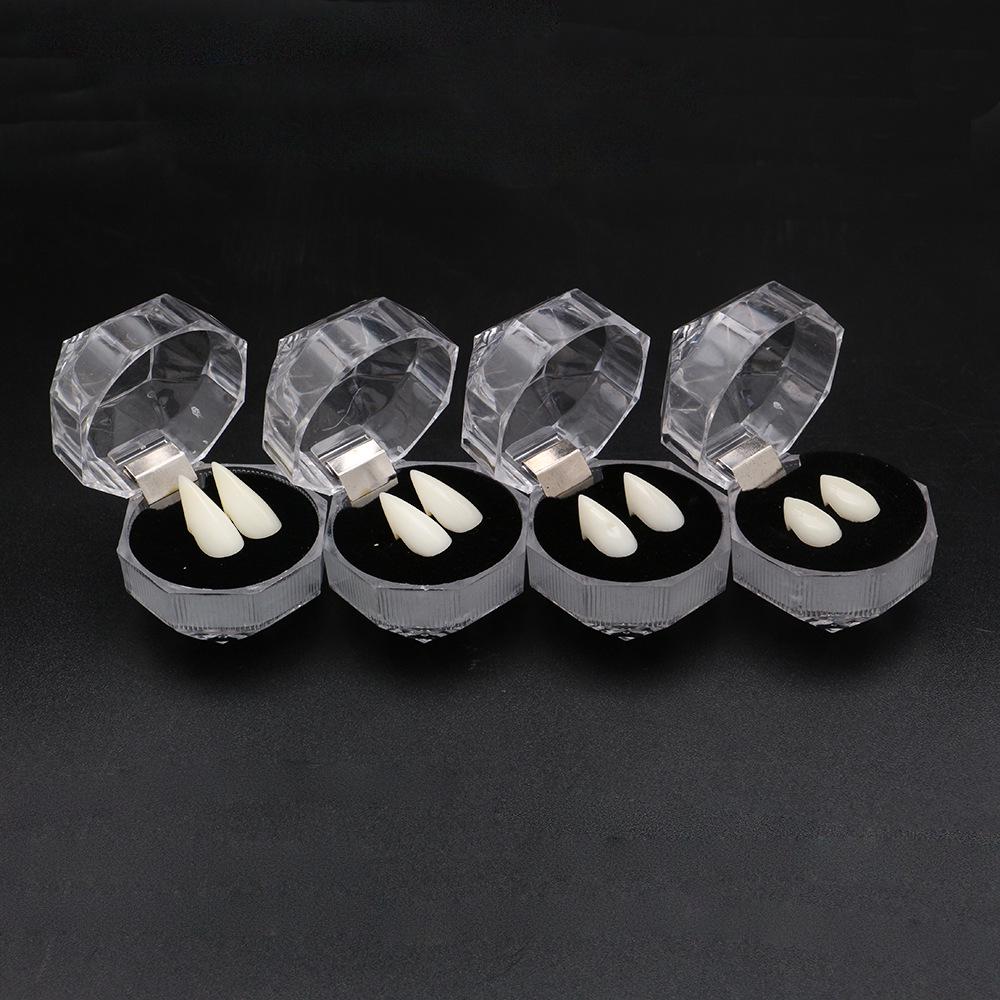Halloween Vampire Denture Zombie Denture Fangs Small Tiger Teeth Braces Cosplay Makeup Props