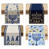 Tablecloth with Turkish Linen Print for Home Sofa Decoration, Party and Festival Atmosphere Enhancement