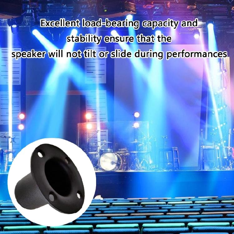 Professional Audios Equipment Metal Base Solid Speaker Stand Top Hat Bracket Universal DJ Stage Performances Accessory