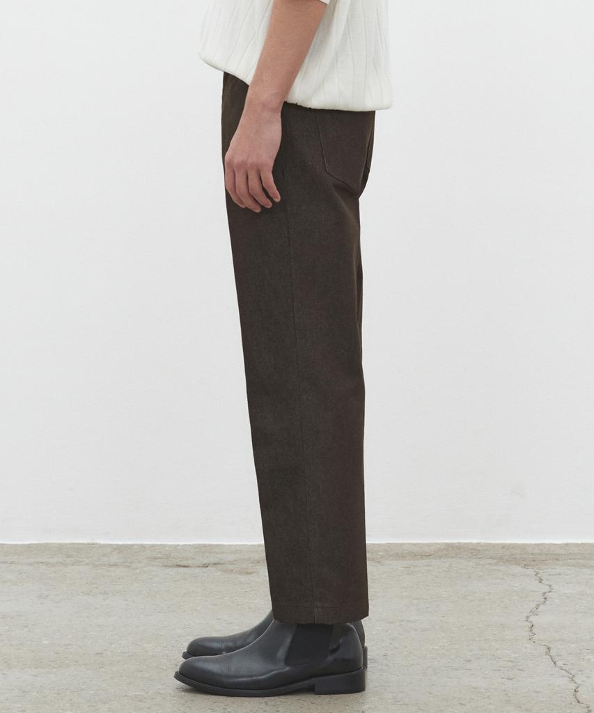 DECET Dawn Cropped Tapered Jeans Dcpt001Cpbrown