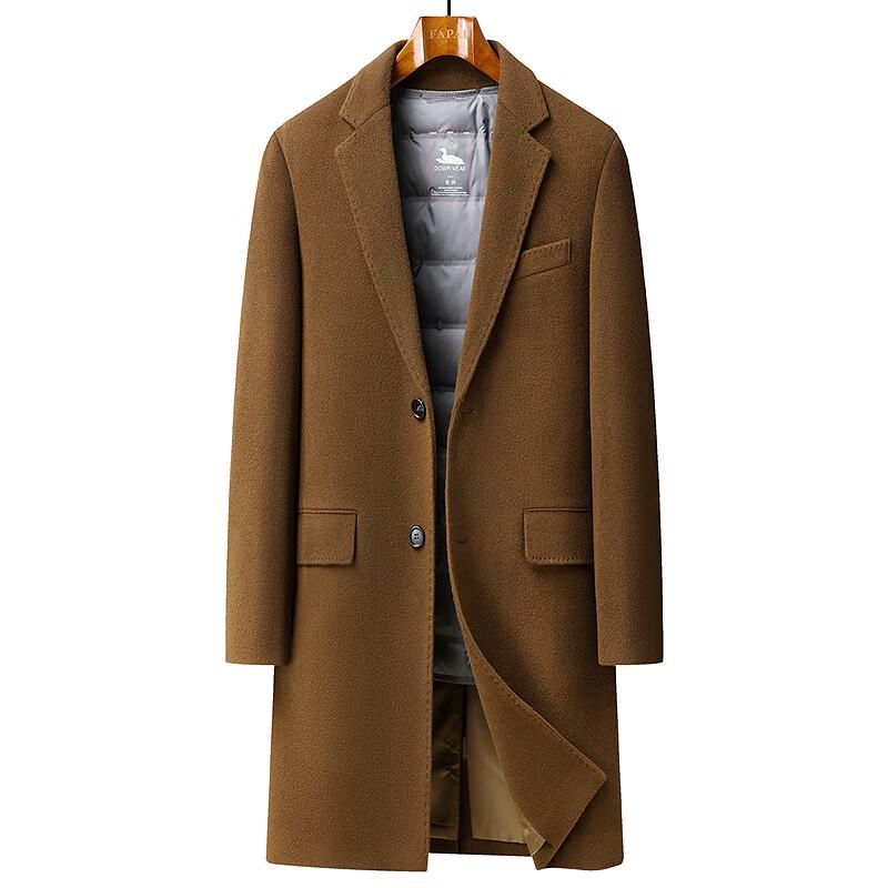 

Мужское пальто 2-в-1 FAPAI с шерстяной подкладкой и пухом L (50)