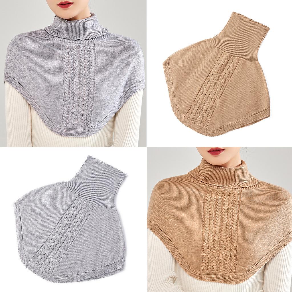 Shawl Scarf Casual Scarf Neckerchief Warm Scarf False Collar Scarf Warm Winter Cycling Windproof Detachable Wrap