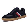 High-heeled pointed new casual leather shoes business men's shoes medium-heeled lace-up retro single shoes dance increases foreign trade