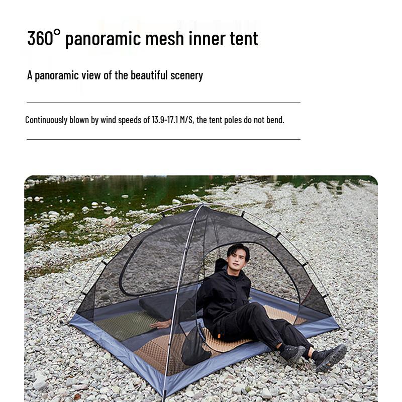 Mobi Garden Sunny Day 2 Blackout Double Camping Tent