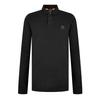 Mens Passerby Logo Long-Sleeved Polo Shirt