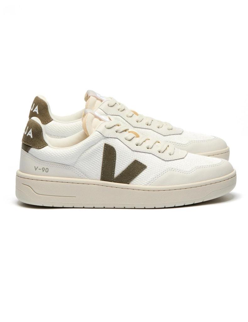 Veja V-90 B-Mesh Sneakers White Et Khaki