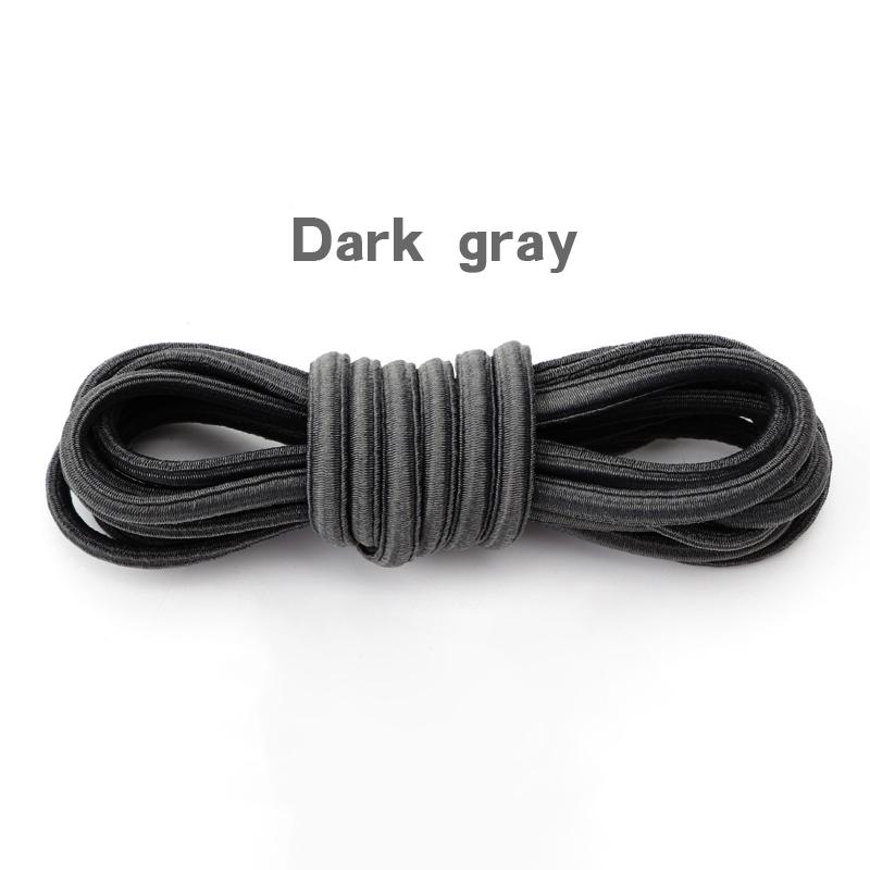NEW 4mm-wide Oval Shoelaces Round Sport Shoelaces High-quality Elastic Laces Suitable for A Variety of Shoes 1Pair/3Pair