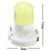 10pcs T3 Neo Wedge LED Instrument Cluster Dash Panel Climate Light Bulb White