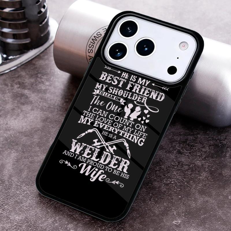 Welder Welding Operator Evolution Phone Case For iPhone 17,16e,15,14,13,12,11,Mini,Pro,MAX soft Silicone Cover