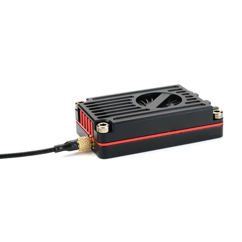 For 5.8GHz 2.5W 48CH VTX Video Transmitter Cooling Fan Housing for FPV Long Ranged Fixed-wing Drones