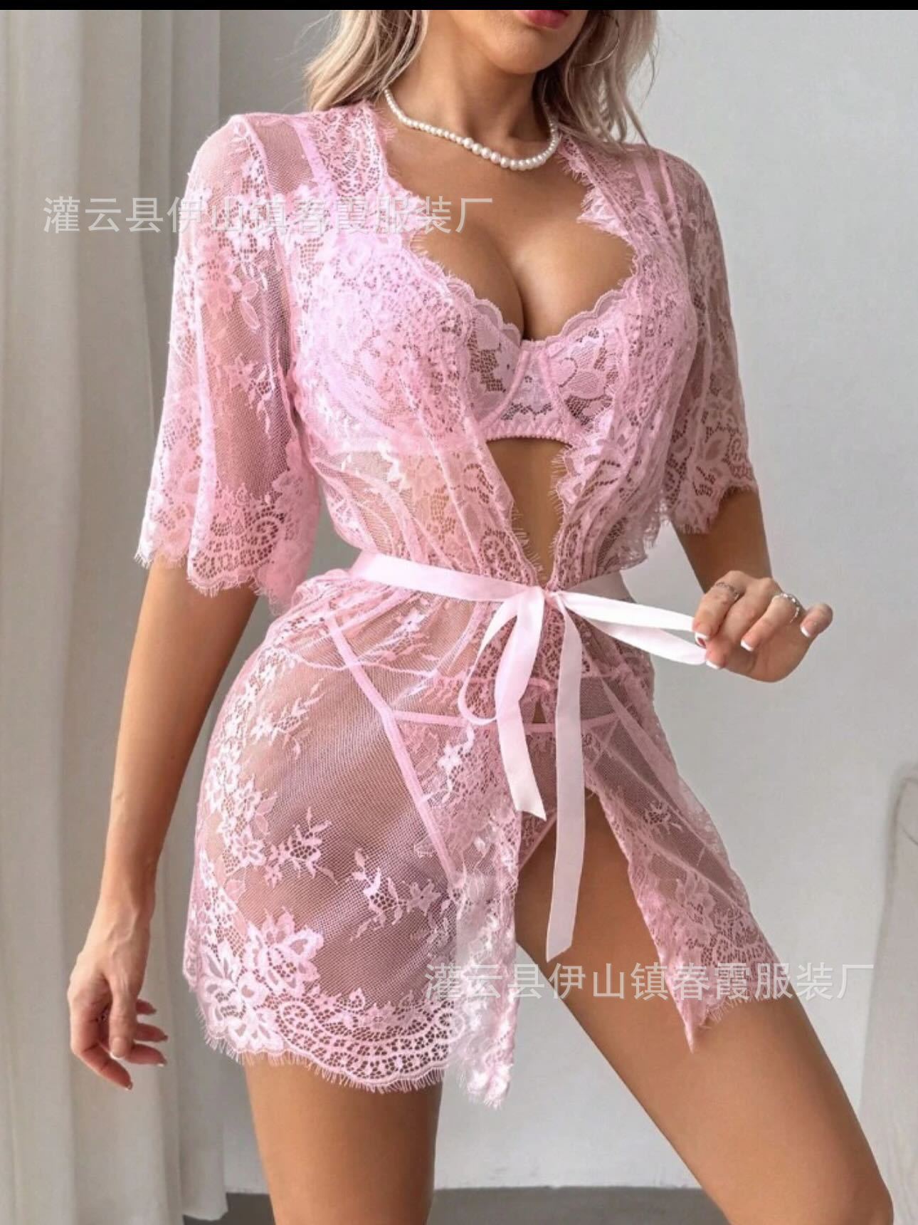 Новое сетчатое сексуальное нижнее белье сексуальная пижама прозрачное женское S