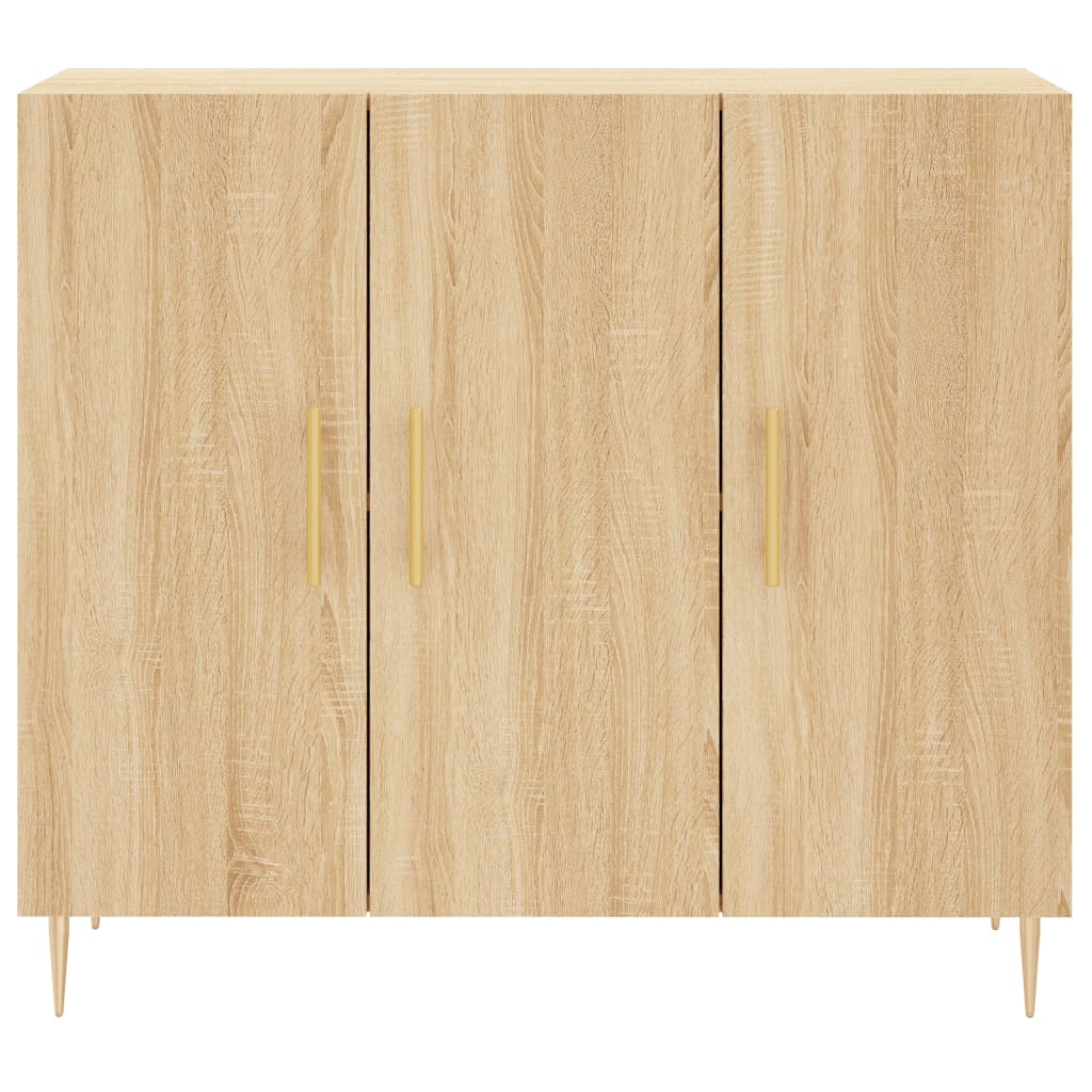 Sideboard Sonoma Oak 90 x 34 x 80 cm Particleboard