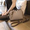 Women's Diagonal Shell Bag Classic Vintage Print Bag Light Luxury Large Capacity Single Shoulder Chain Hand Bag