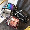 Trendy Women Letter Shoulder Bag Popular Female Handbag Holiday PU Messenger Exquisite Crossbody Bag