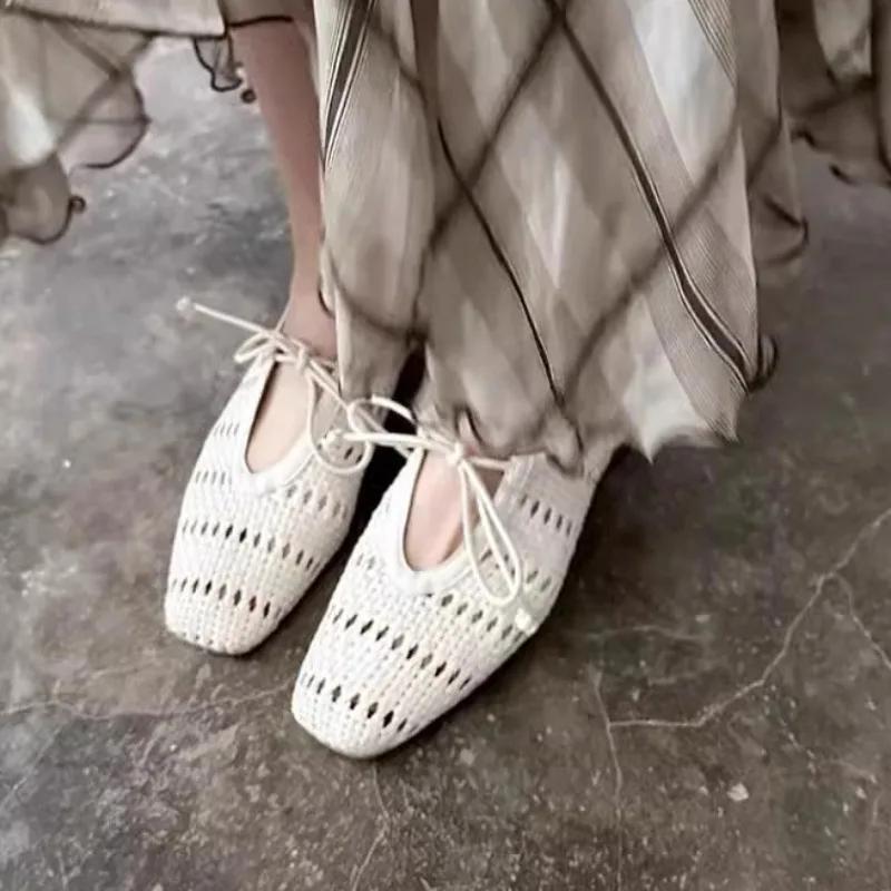 2025 Ladies Shoes Buckle Strap Women's High Heels New Daily Light Comfortable Non-Slip Best Seller Closed Toe Sandals