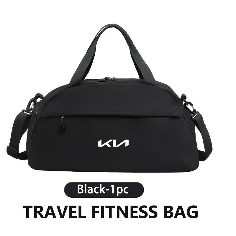 AEV5 Car Logo Sports Fitness Large Capacity Portable Storage Bag For KIA Ceed Sportage Rio K5 K2 Optima Cerato Venga Sedona
