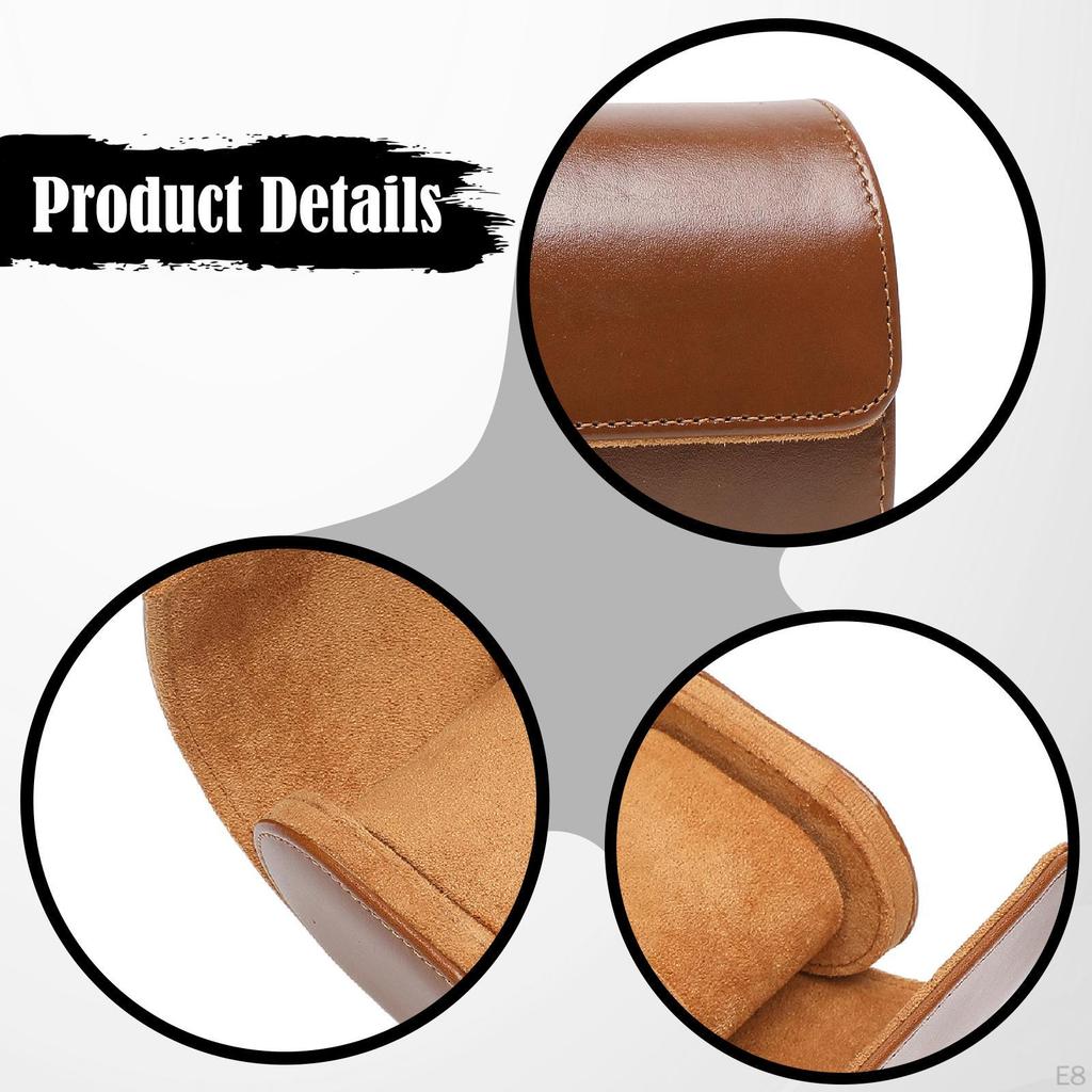 Watch Roll Travel Case Display Container Portable Multifunctional Protection Holder for Gift