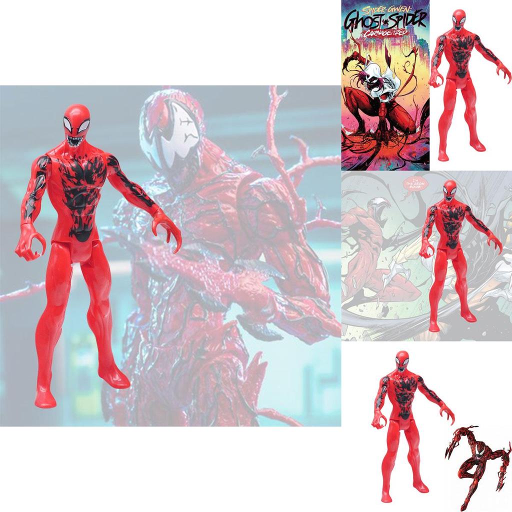 Marvel Venom Spider-man Massacre 12-inch Posable Action Figure Toy Gift