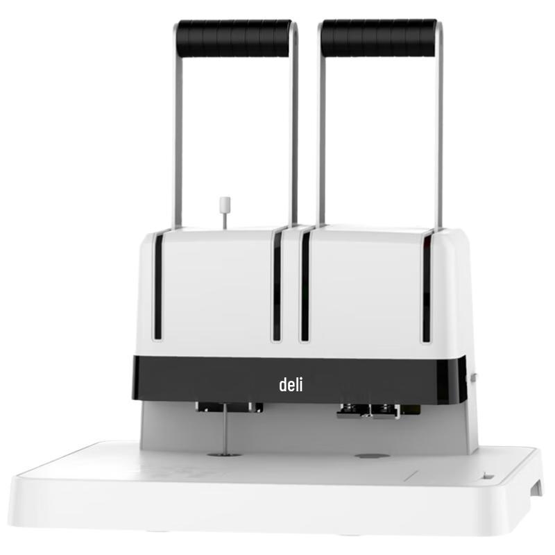 Deli 300-Page Manual Financial Binding Machine