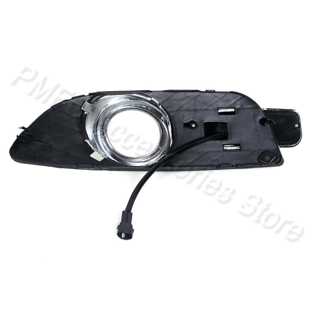 For Mitsubishi Lancer EX 2009 2010 2011 2013 2014 White Yellow Car LED DRL Daytime Running Lamp Fog Light Decoration