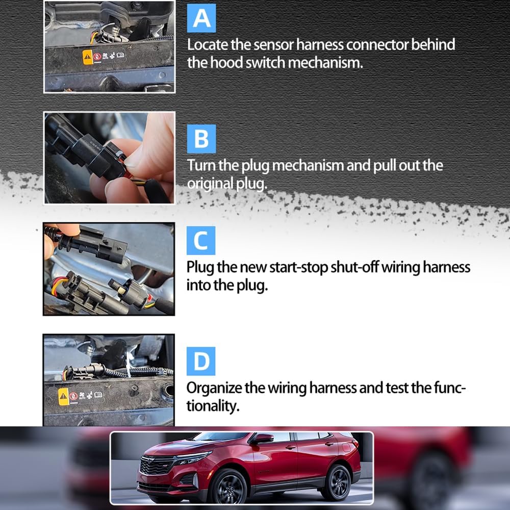 Auto Start Stop Eliminator for      2024 Chevy Traverse Equinox Malibu Blazer Cruze Trax Trailblazer GMC Terrain Engine Auto Stop Disable Error Free
