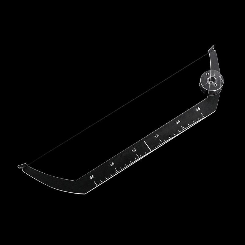 Bow And Arrow Eyebrow Mapping Ruler Positioning Ruler Eyebrow Tattoo Line Drawing Auxiliary Tool Permanent Makeup Accessories