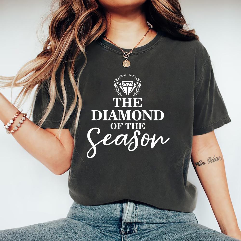 The Diamond of The Season T Shirt Lady Whistledown's T-shirt Women Graphic T Shirts Short Sleeve O Neck Tshirt Female Casual Top