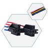 20-Pack - Compatible with  Style 12V DC 5-PIN SPDT Interlocking Relay Socket Harness Base with Wires