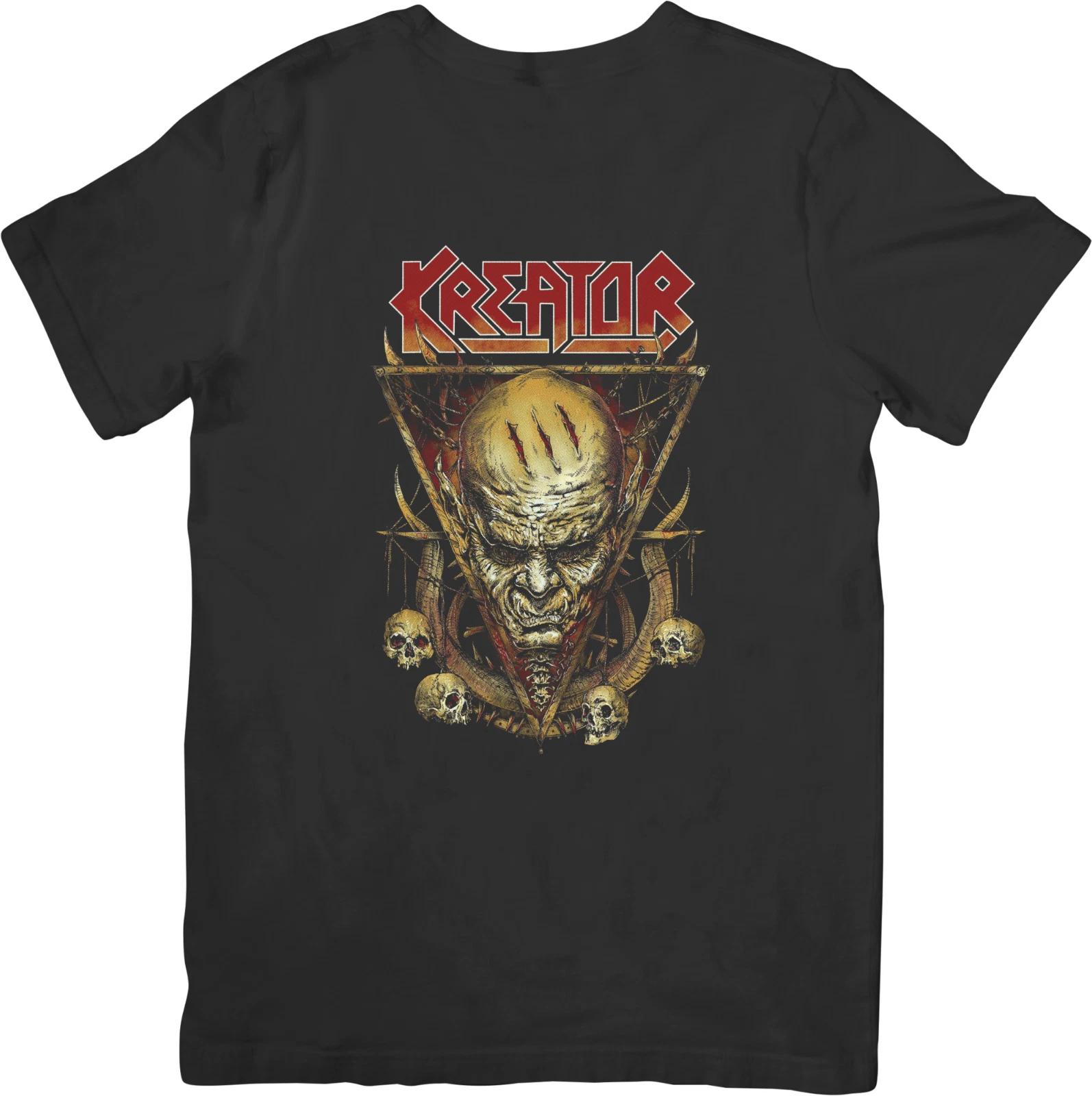 

Kreator 3 Music Unisex Fit for Men & Women Quality Cotton T-Shirt Black XL