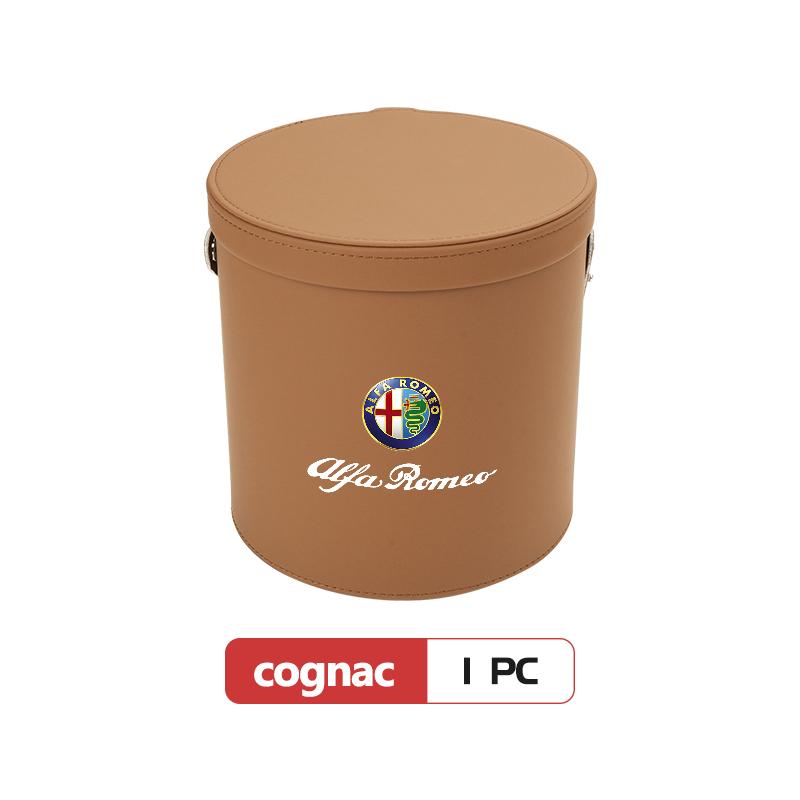 Pro Alfa Romeo Pro Alfa Romeo Kožený Autokoš Přenosný Odpadkový Koš Box na Odpadky Organizér Příslušenství 159 Giulietta 156 147 G