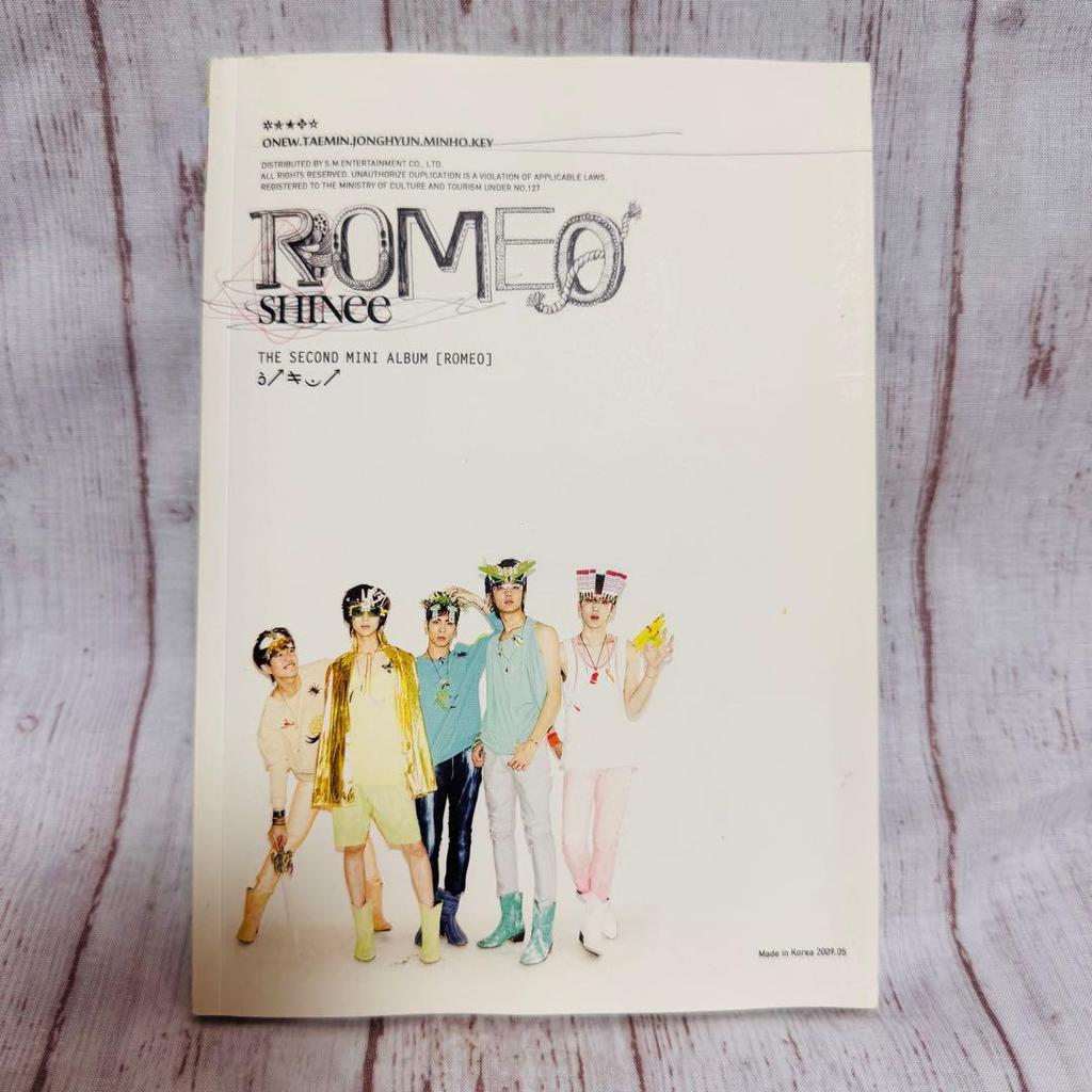 [USED] ROMEO THE SECOND MINI ALBUM SHINee Korean Version