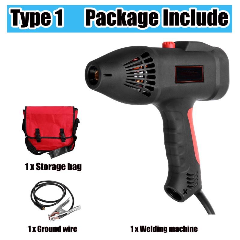 

220 В Ручной Электросварочный Аппарат Домашний Автоматический Цифровой Интеллектуальный Сварочный Аппарат Ручка Регулировки Тока и Тяги 5000 Вт Type 1