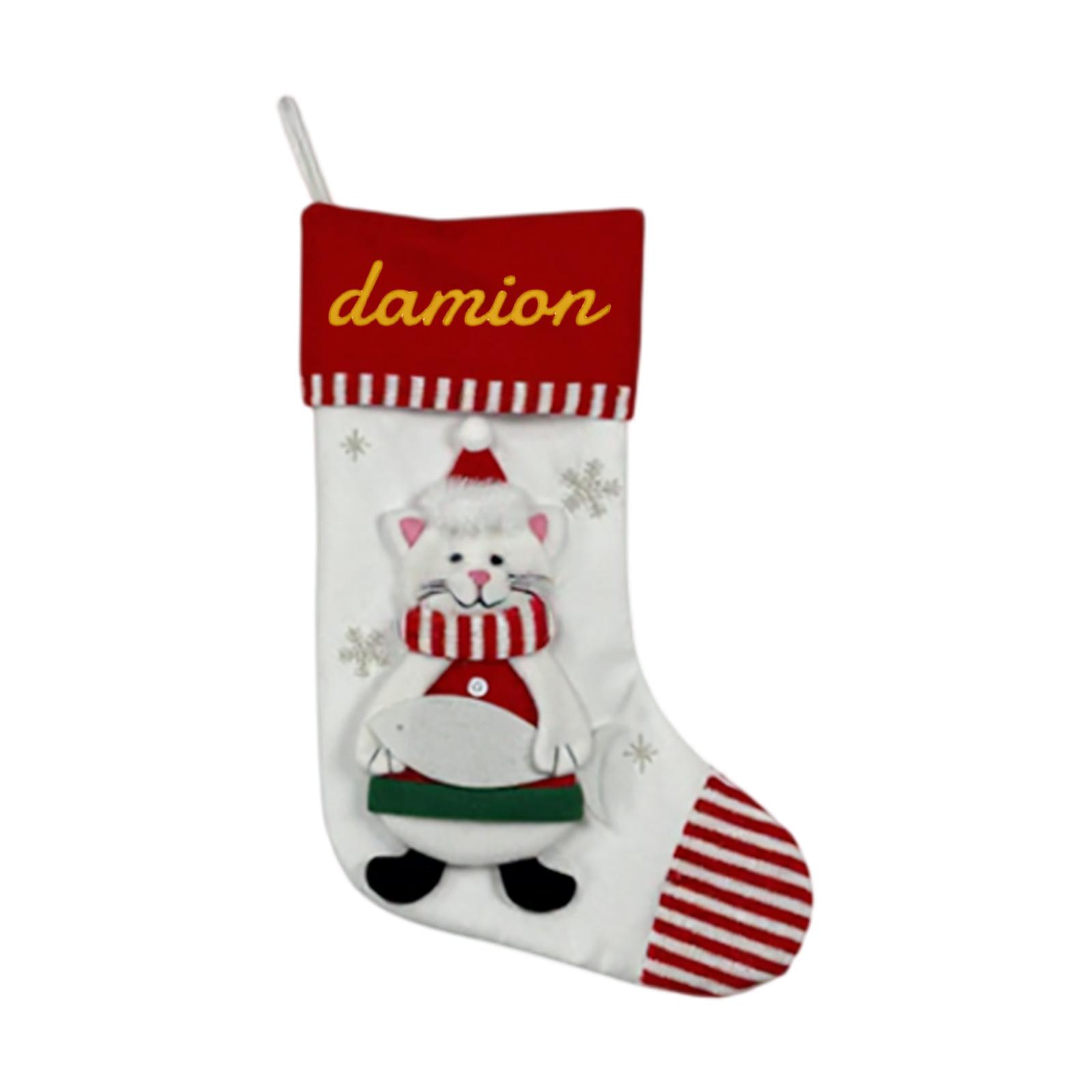 

Personalized Christmas Decorations, Socks, Gift Bags, Christmas Tree Ornaments, Candy Bags One Size