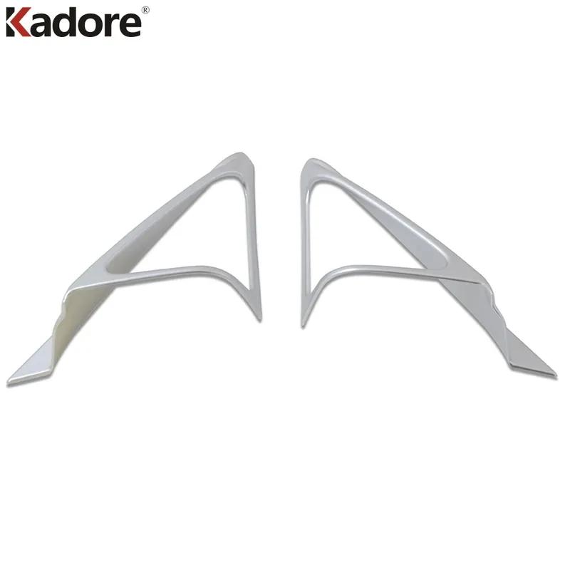 For Honda Accord 2018     Matte Car Front Inner Door A Pillar Triangle Frame Cover Trim Interior Accessories