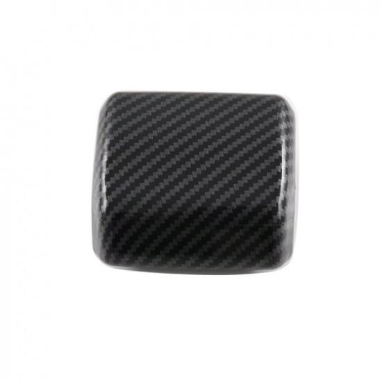 Carbon Fiber Gear Shift Knob Cover Trim For Toyota Tacoma 2024 2025