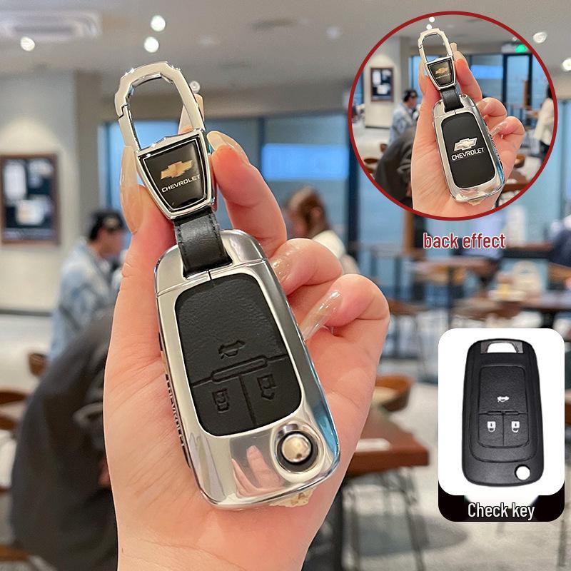 Compatible Key Cover for 20 Chevrolet Models: Cruze, Cavalier, Trax, Sail, and Mai