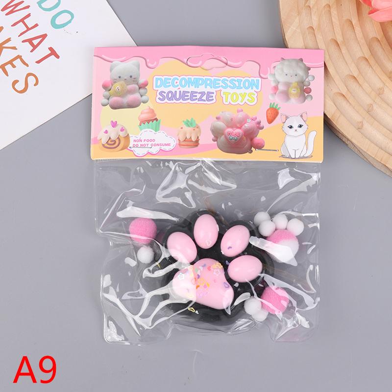 

Мультяшные милые мягкие липкие кошачьи лапки серии медленно восстанавливающиеся сжимаемые игрушки креативные детские игрушки для снятия стресса подарки на день рождения A9