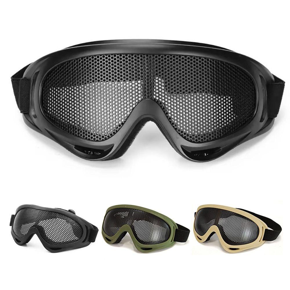 Iron Mesh Goggles High Density Mesh Mesh Glasses Off-road Motorcycle Sunglasses Outdoor Activities