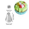233#234# For Create Grass Shape Cream Flower Decoration Stainless Steel Pastry Nozzle Fondant Cake Baking Tools Icing Nozzles