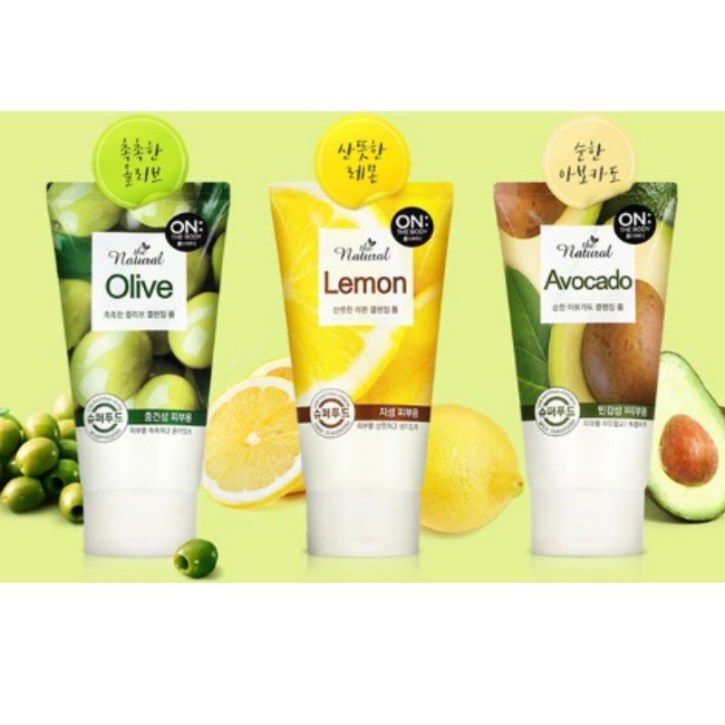 On The Body The Natural Avocado Mild Cleansing Foam 120g