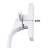 1pc Left/Right Handle For Window Universal-Aluminum Alloy External Flat Handle Household Window Building Hardware Accessories