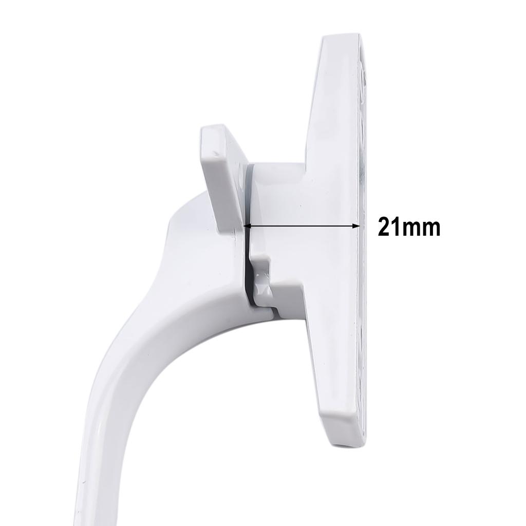 1pc Left/Right Handle For Window Universal-Aluminum Alloy External Flat Handle Household Window Building Hardware Accessories