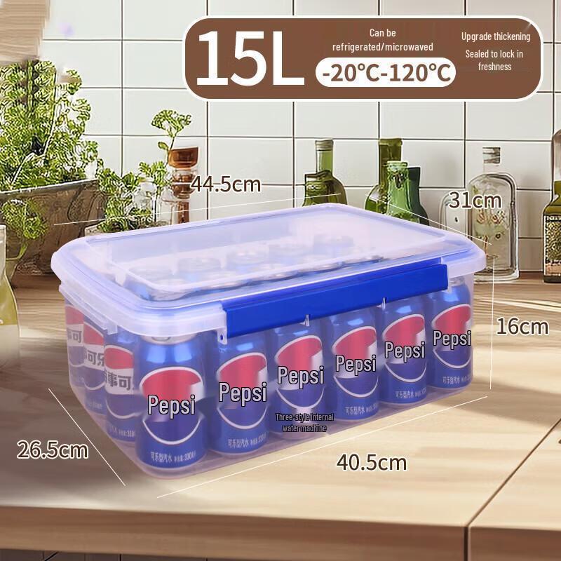 Large Capacity Transparent Food Storage Container