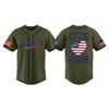 Children's Casual Print Short-sleeved Baseball Jerseys Children's Sportswear Top