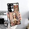 Virgen Mary Virgin De Guadalupe Plating Phone Case For Samsung Galaxy S24 S25 FE S26 Edge S23 Ultra S22 S21 Plus S20 Anti-Fall A